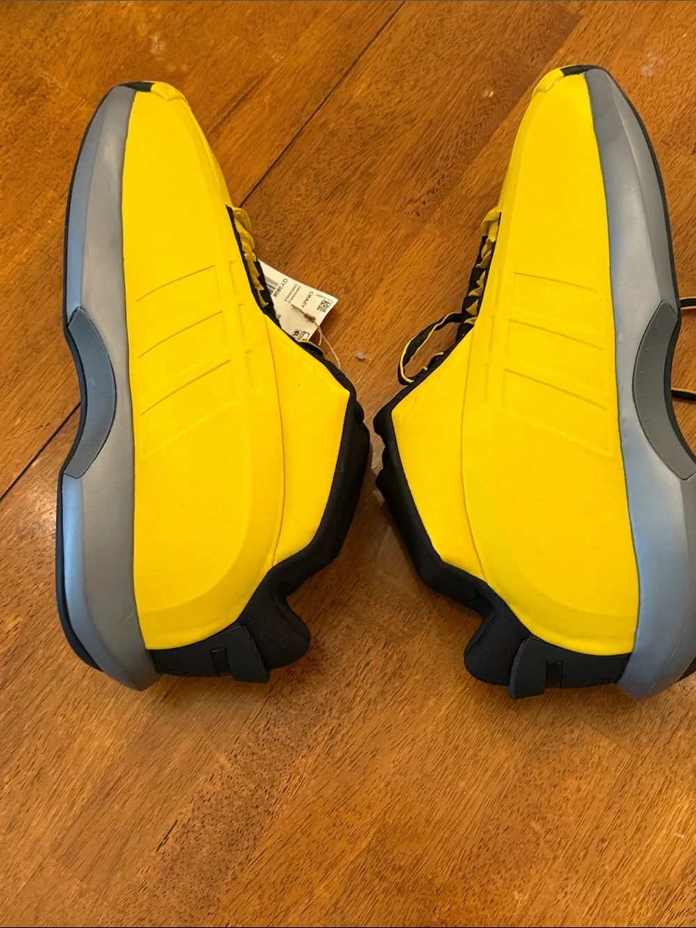 adidas Crazy 1 Kobe Sunshine 2022 Team Yellow Black GY3808 Men’s Sneaker Sz 16